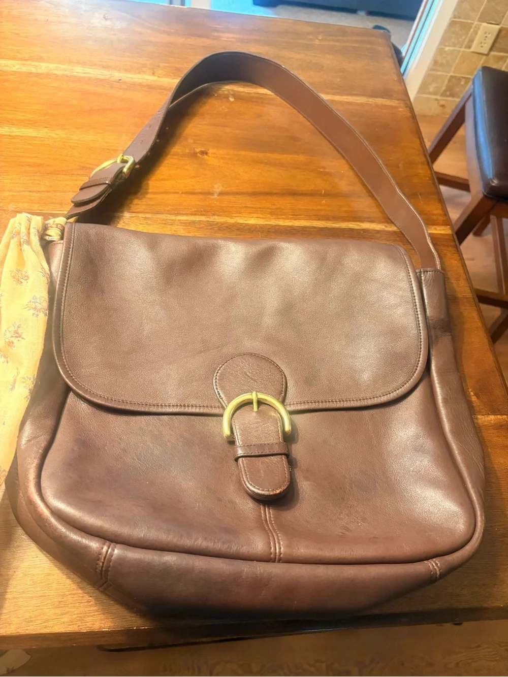Coach vibtage Bedford flap